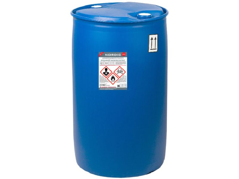 [79015111] NORDIC Tuulilasinpesuneste Metanoli -50 200 L