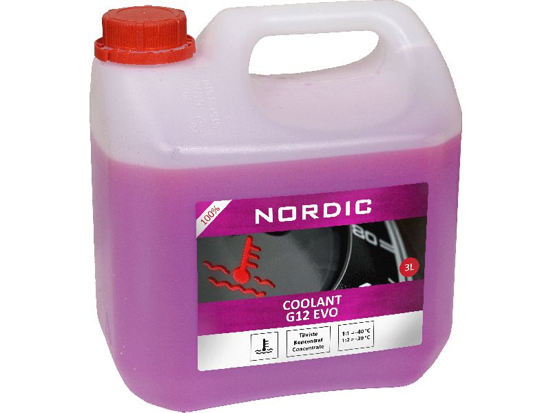 NORDIC Jäähdytinneste G12 EVO 100% 3 L